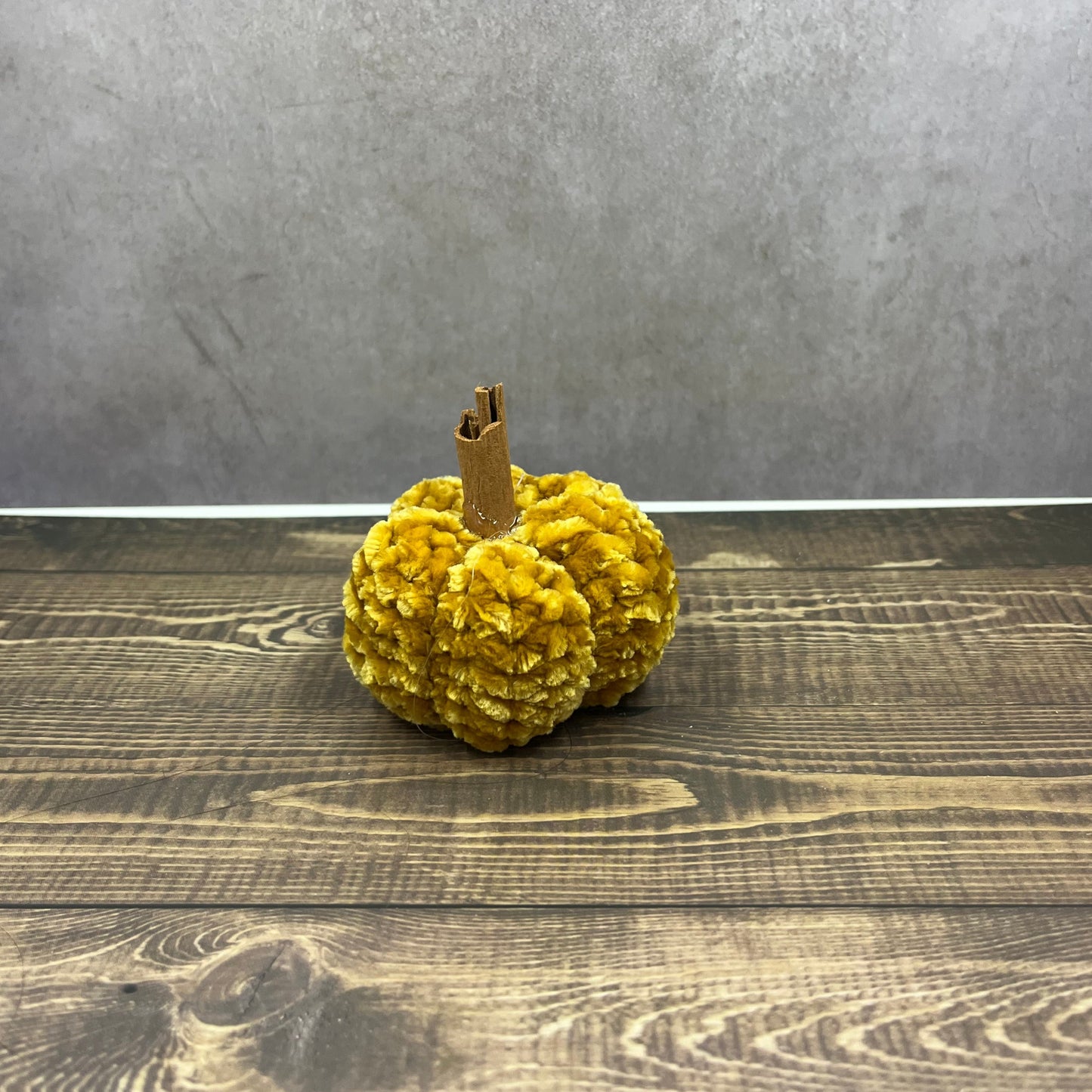 Mini Velvet Pumpkin