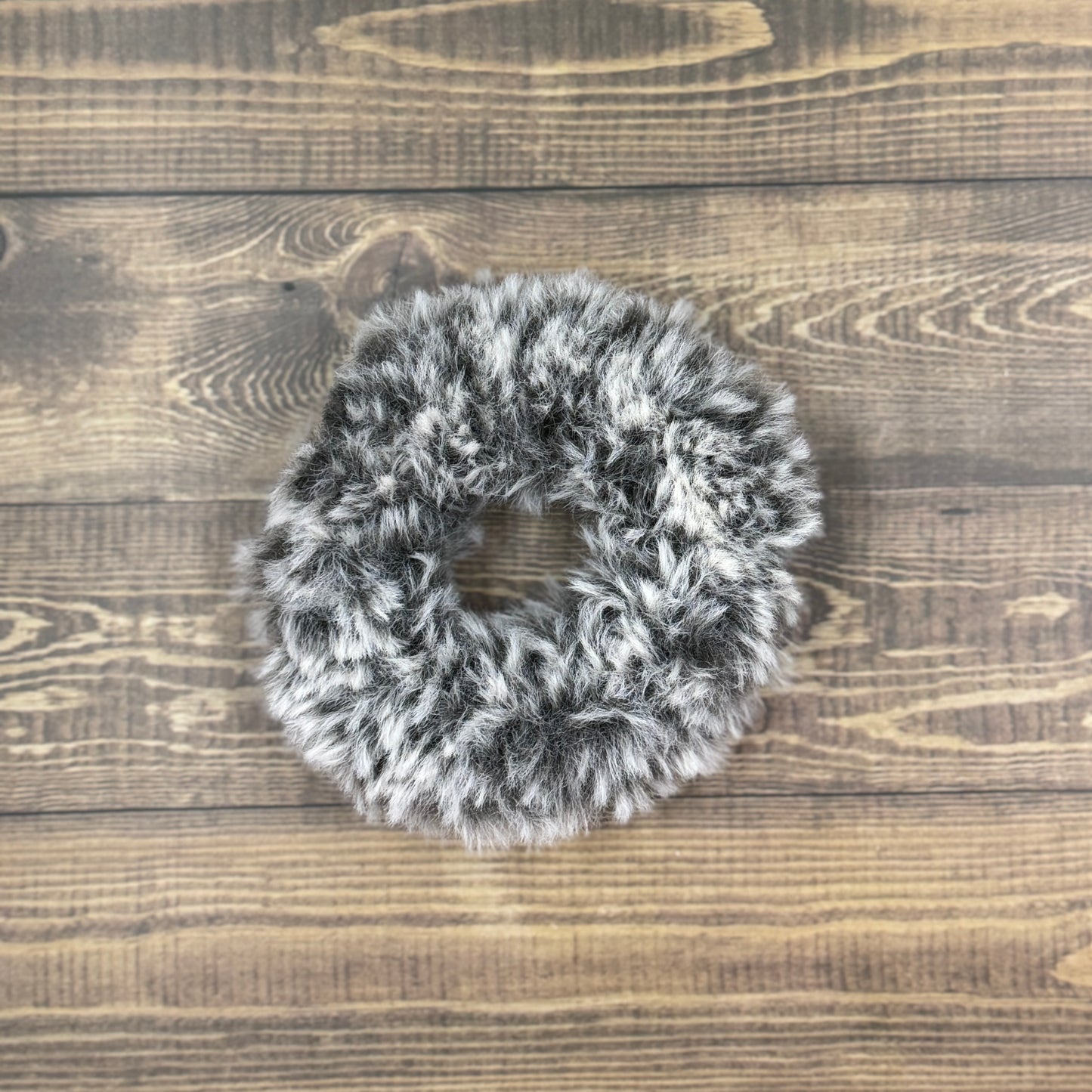Faux Fur Scrunchie