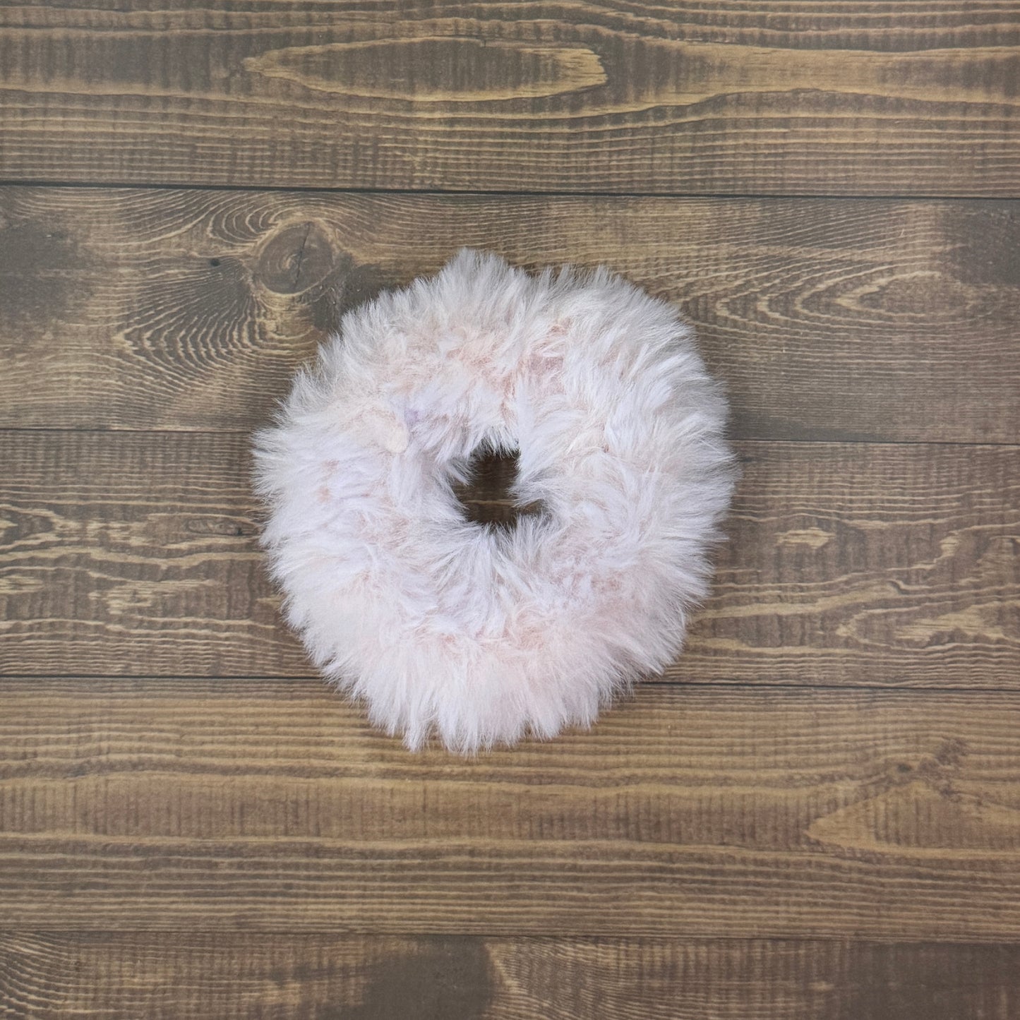 Faux Fur Scrunchie
